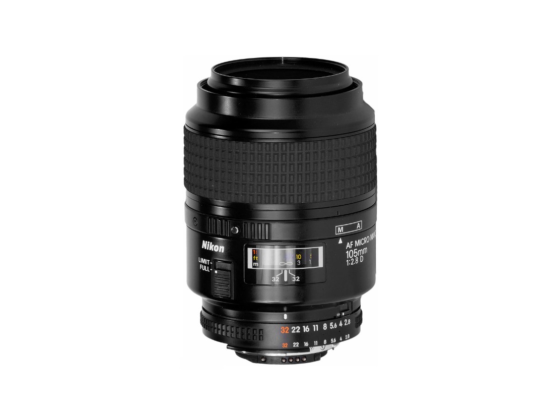 Nikon 105mm f/2.8 d micro (makro)
