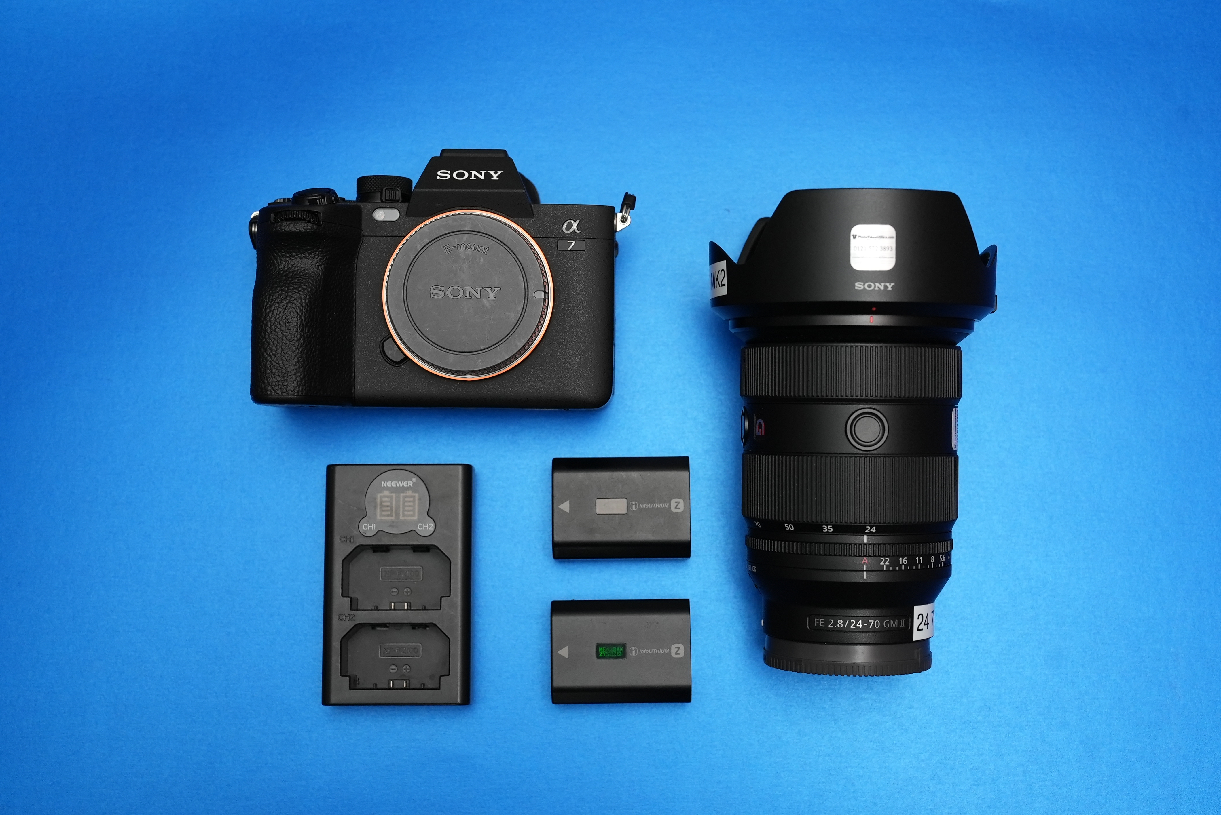 Sony a7 iv camera + sony 24-70 f2.8 mark ii g master lens mirrorless e mount package