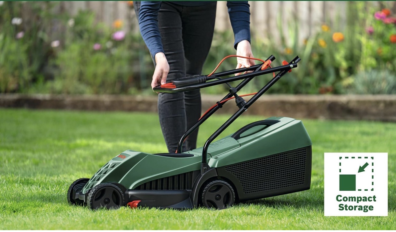 Bosch corded lawnmower