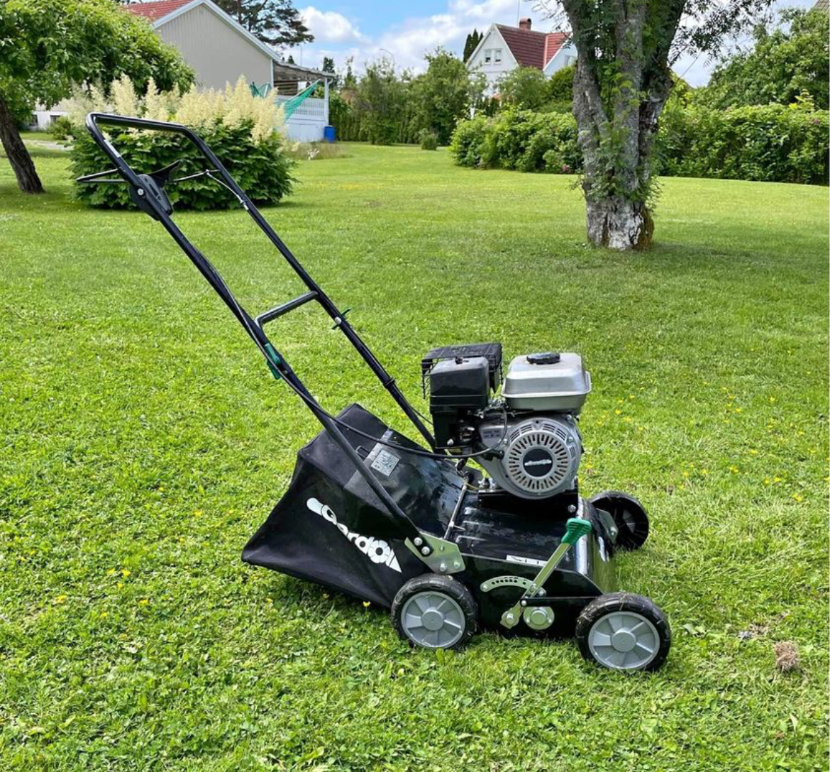 Bensindriven vertikalskärare