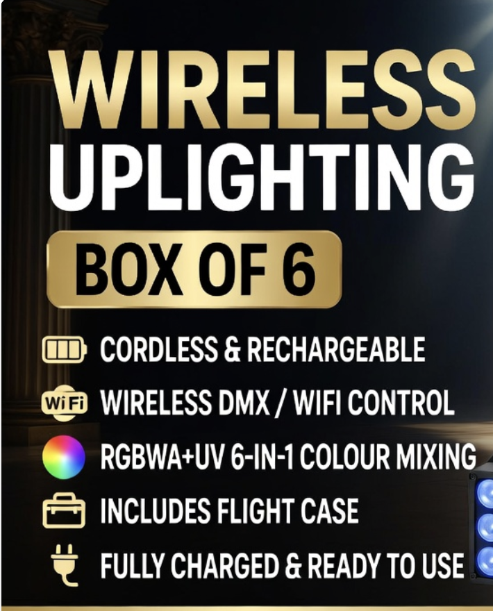 Wireless uplight 
