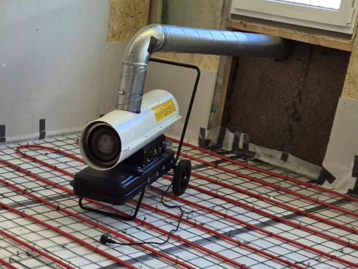 Diesel kanon 20 kw med skorsten