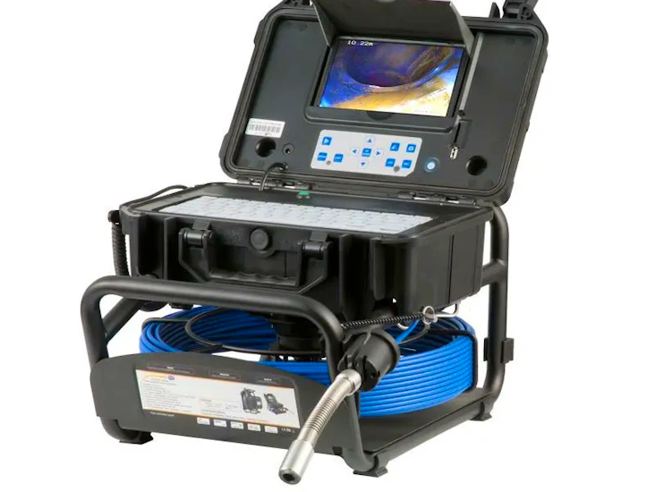 Avloppskamera med 40m kabel för rör från 20mm