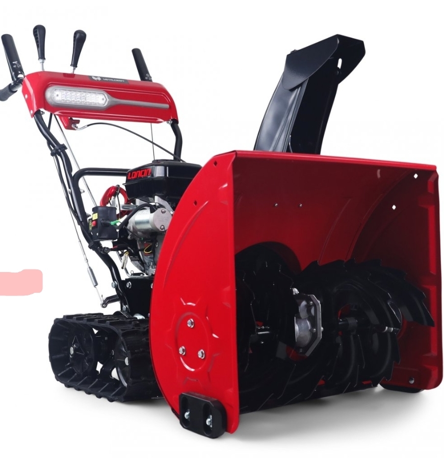 Banddriven snöslunga