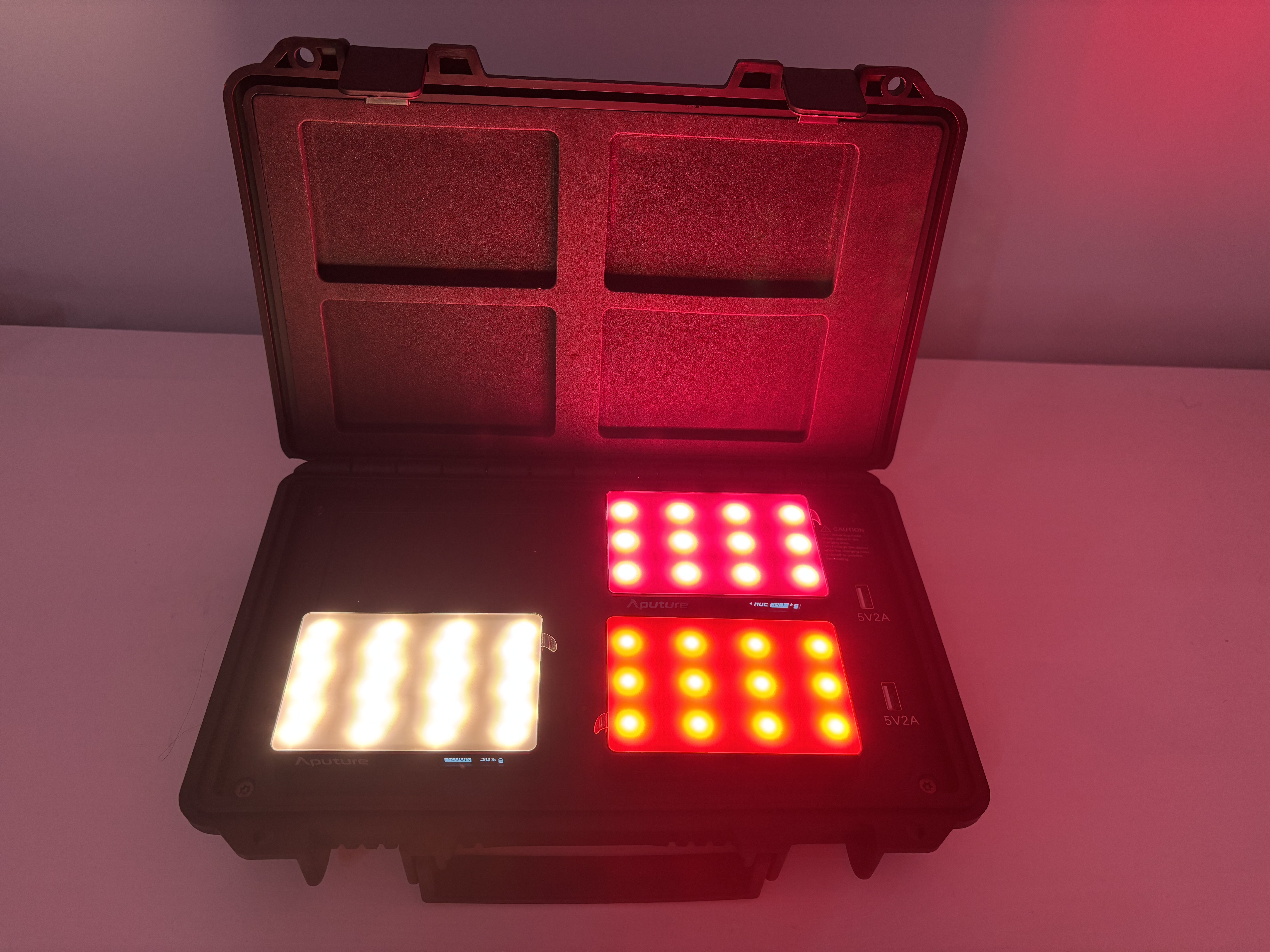 Apature mc mini panel lights