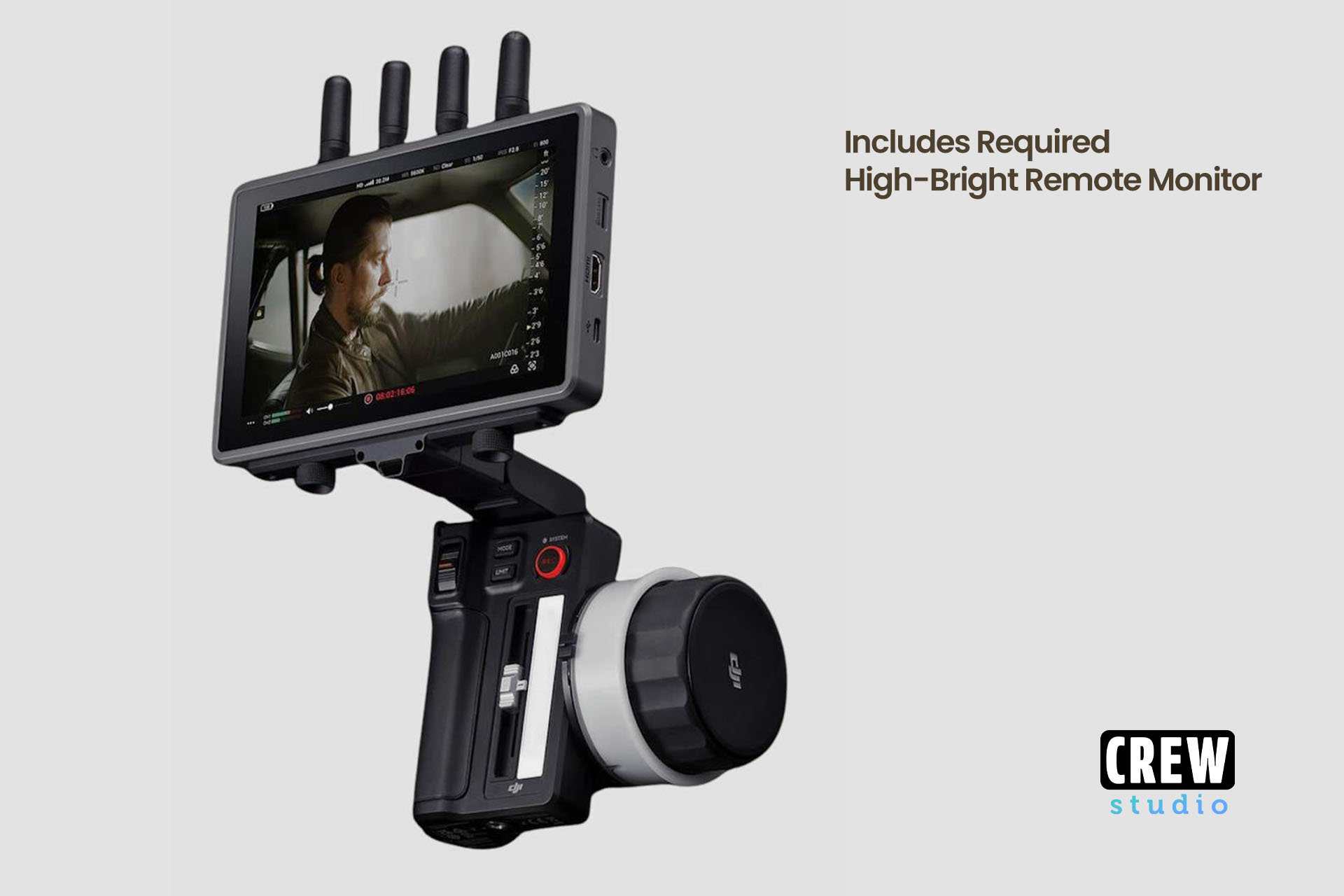 Dji follow focus + monitor for dji 4d and dji inspire 3