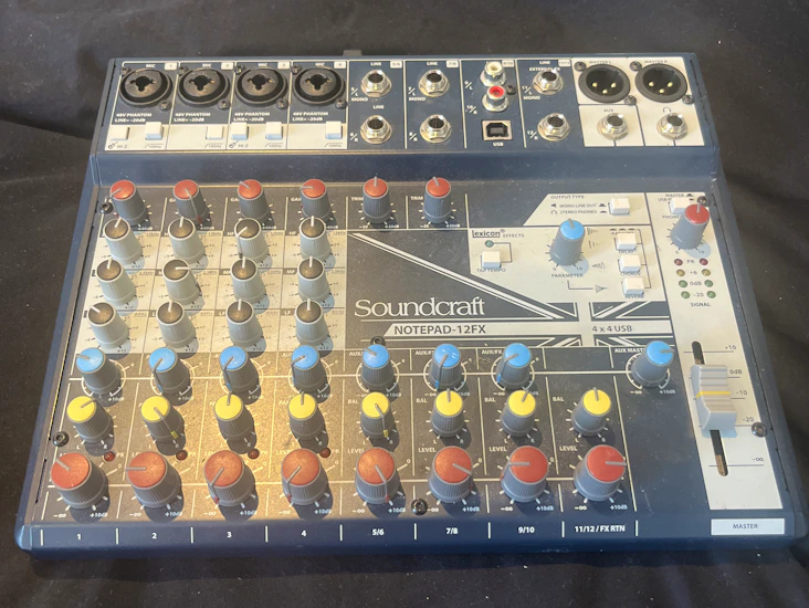 Soundcraft notepad-12fx