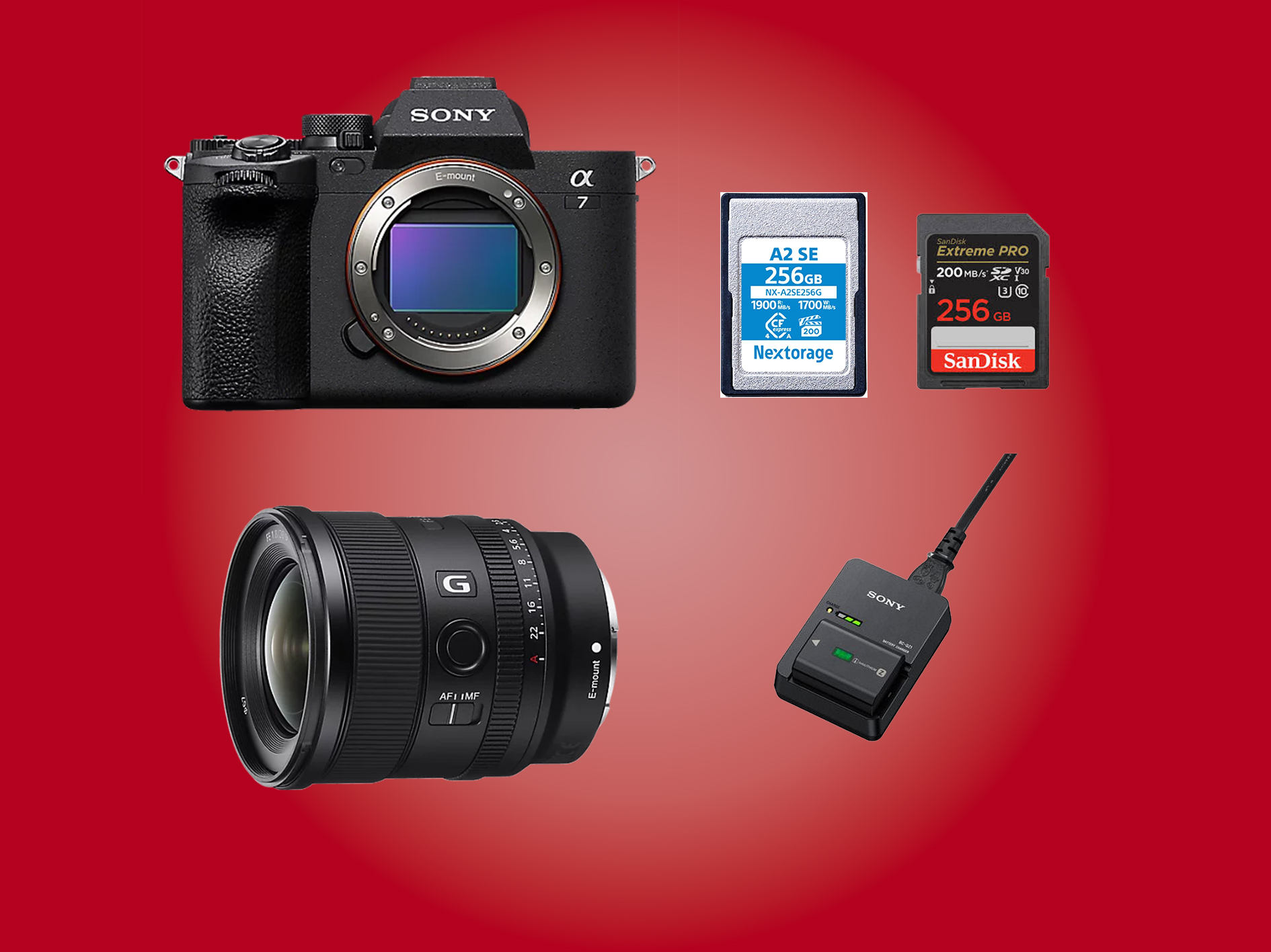 Sony a7iv full shooting kit