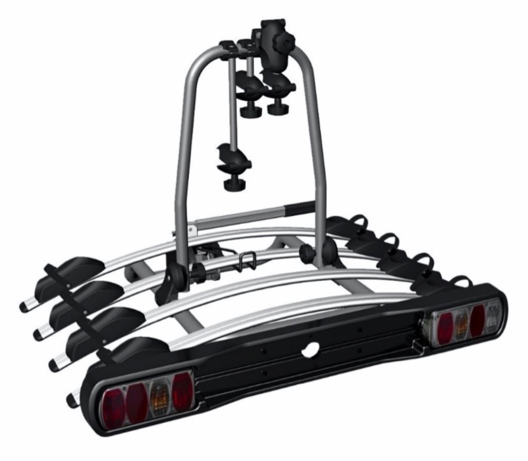 För 4st cyklar, tippbar