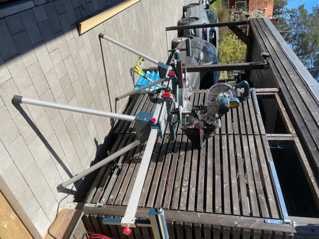 Bosch kap-och gersåg med stativ 