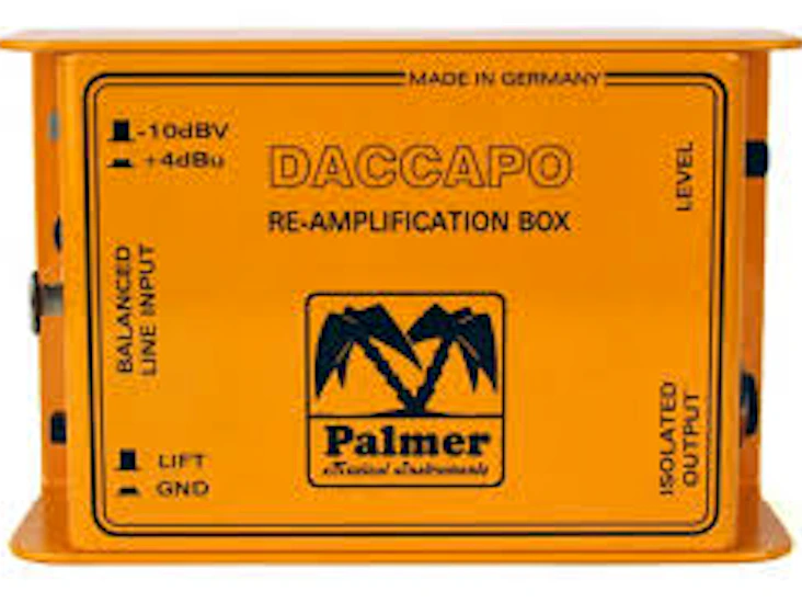 Palmer daccapo re-amping box