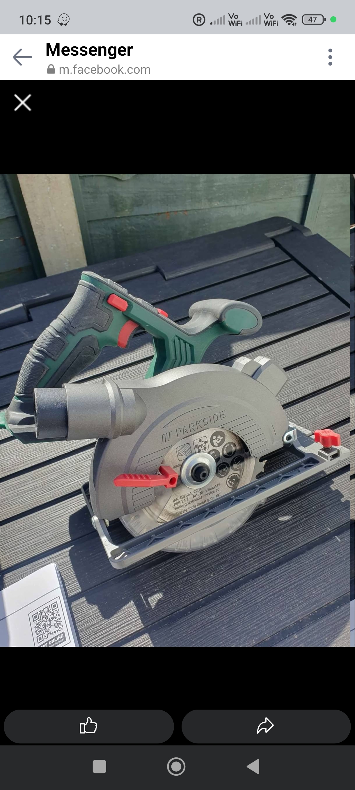 20 v circular saw