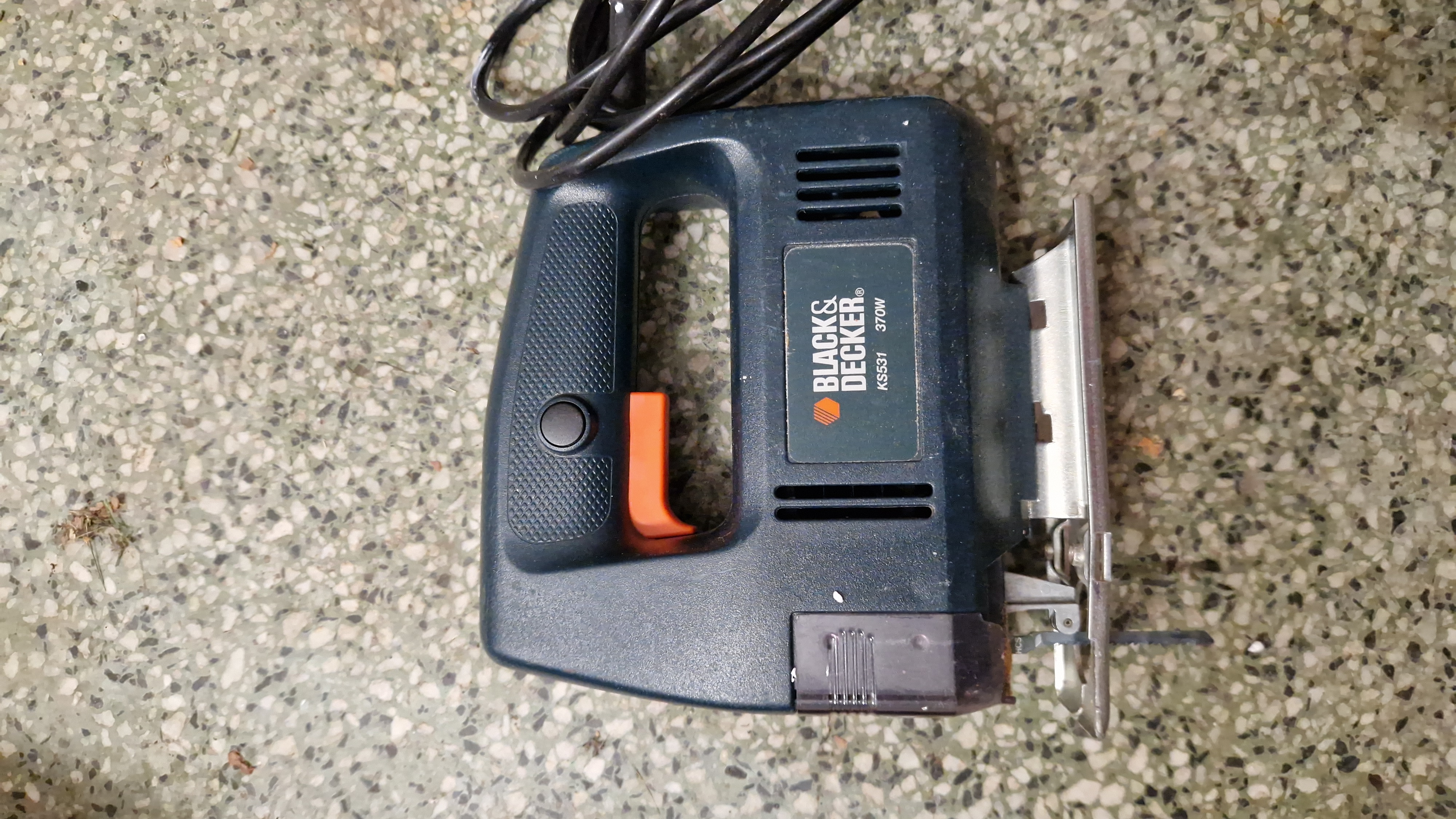 Sticksåg black & decker ks531 , 370 w 