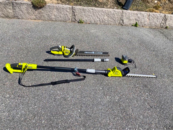 Häcksax paket ryobi