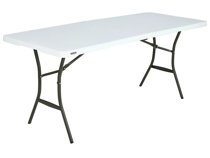 6ft folding plastic table