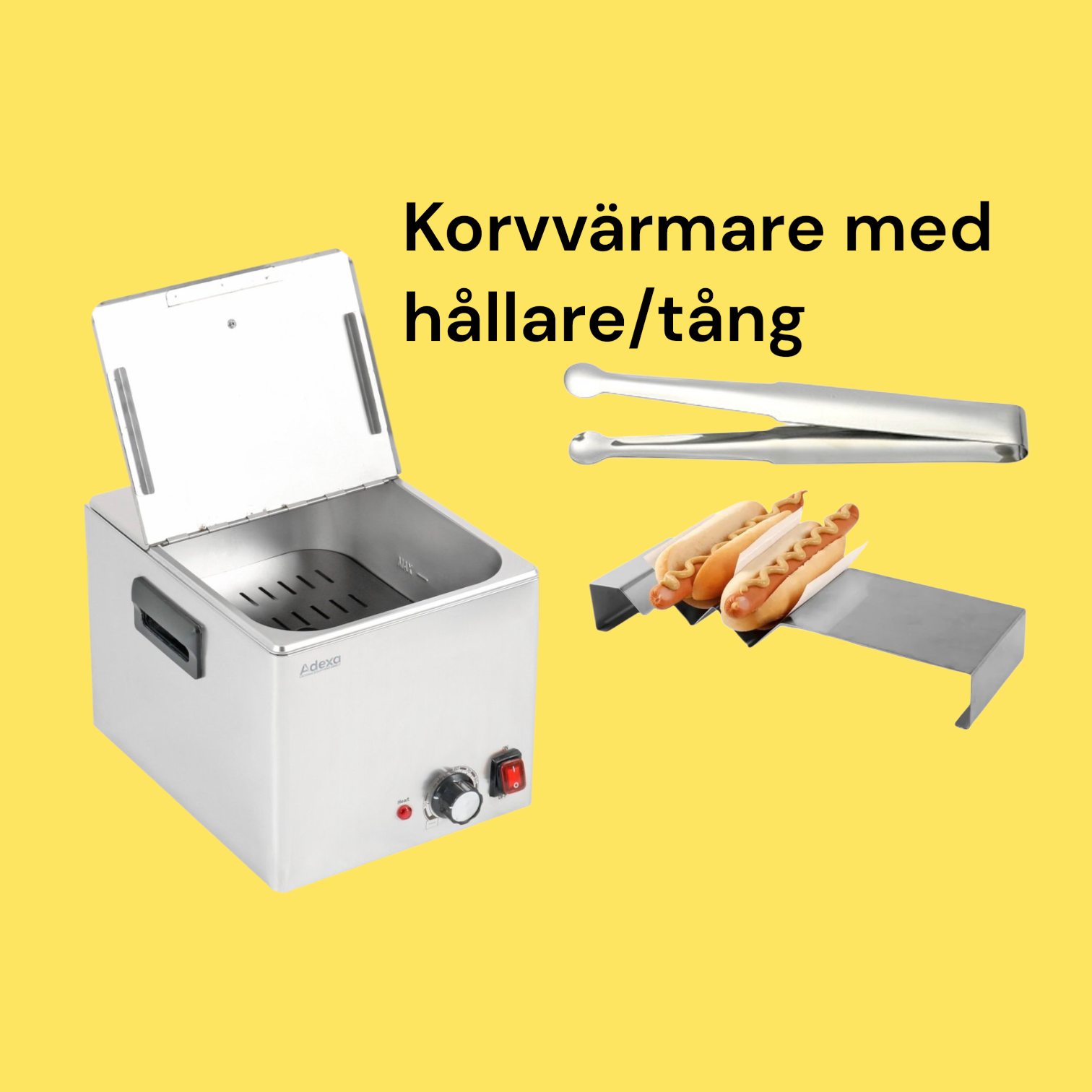 Korvvärmare professionell 8l