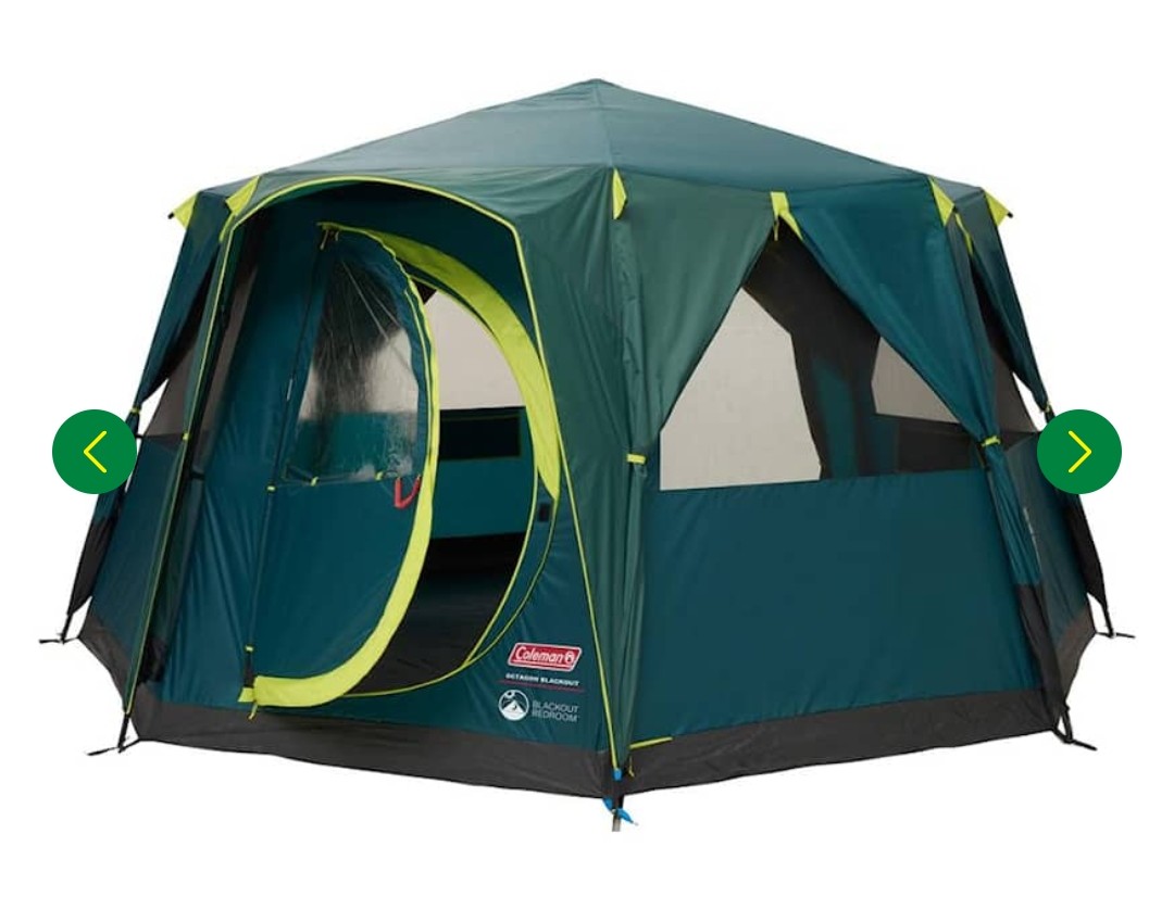 Coleman blackout -teltta 8 hengelle