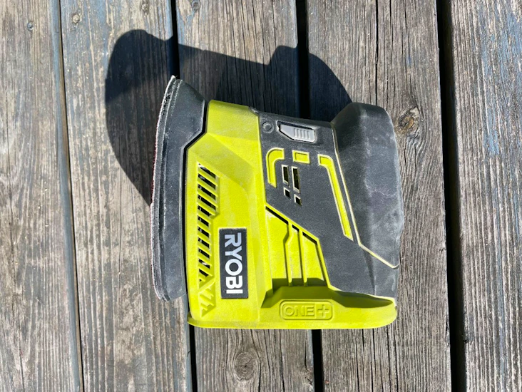 Ryobi hörn/detaljslip/slipmus
