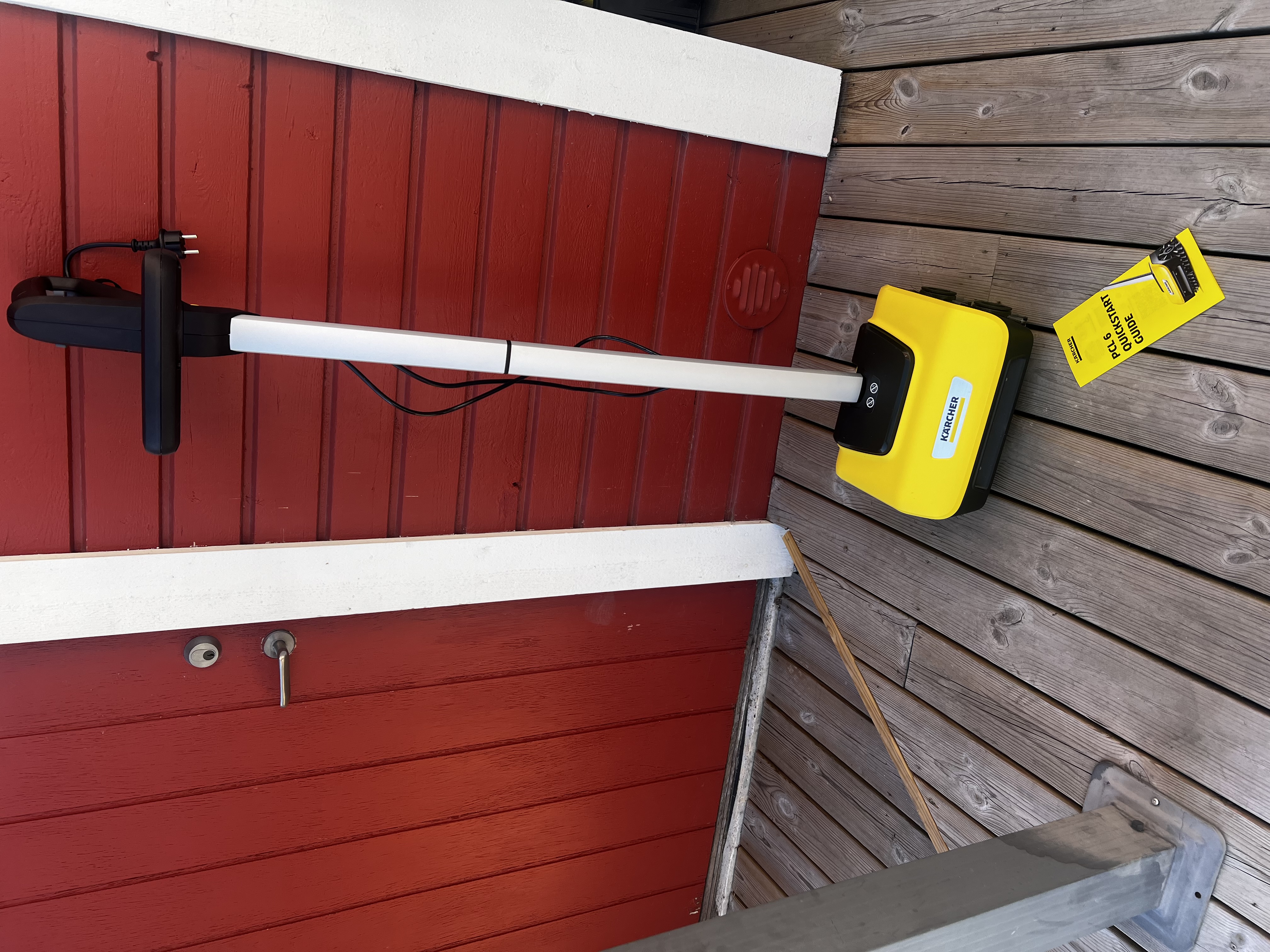Terrasstvätt kärcher pl6 effektivare än pl4