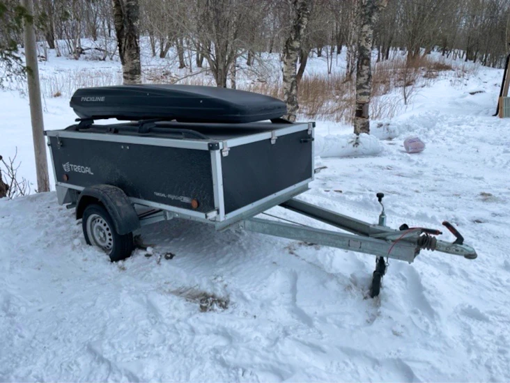 Tredal fritidshenger til leie