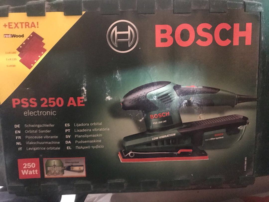 Bosch slipemaskin
