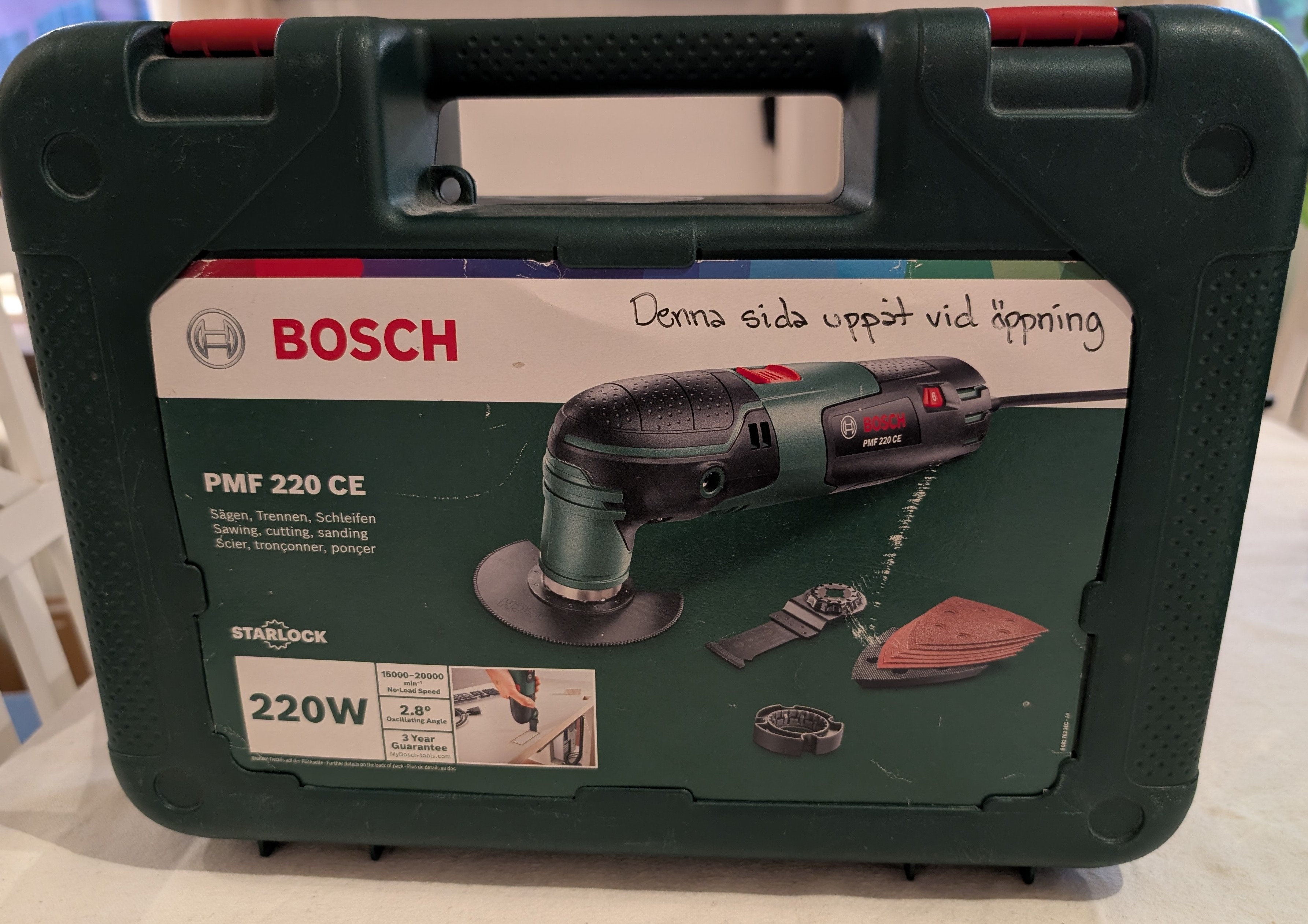 Multiverktyg bosch pmf 220 ce