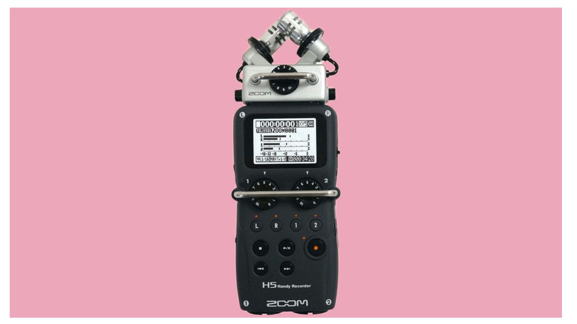 Zoom h5 audio recorder (for interviews, speeches, gigs)