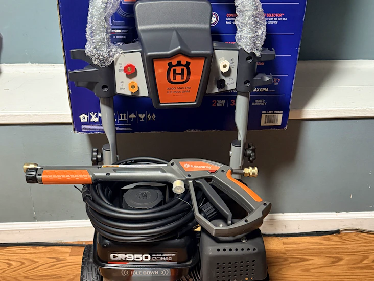 husqvarna pw 3200 gas pressure washer (3200 psi)