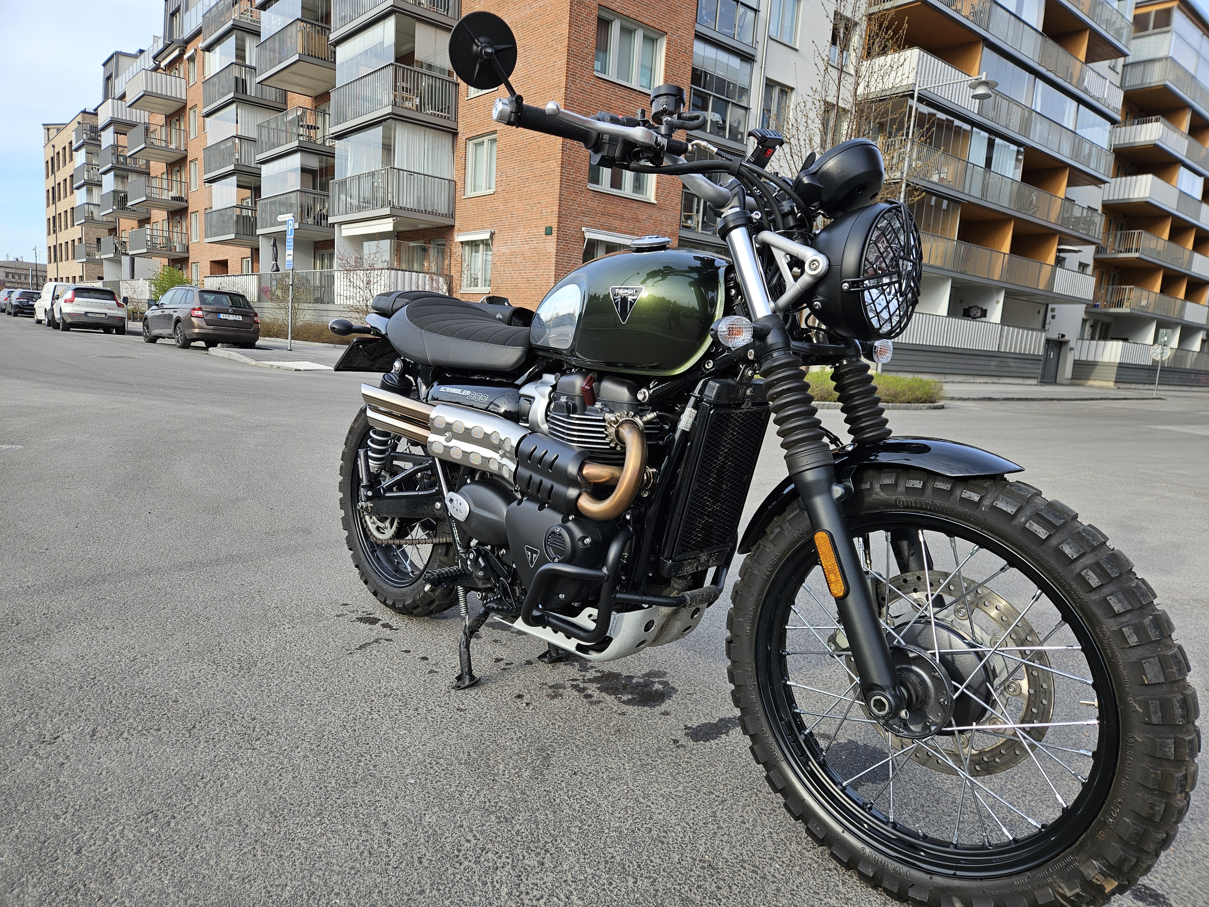 Triumph scrambler 900