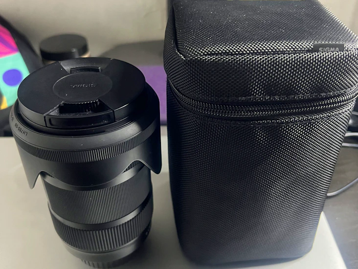 Sigma 18-35mm f1.8 dc lens (canon ef)