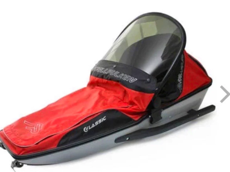 Fjellpulken med sele