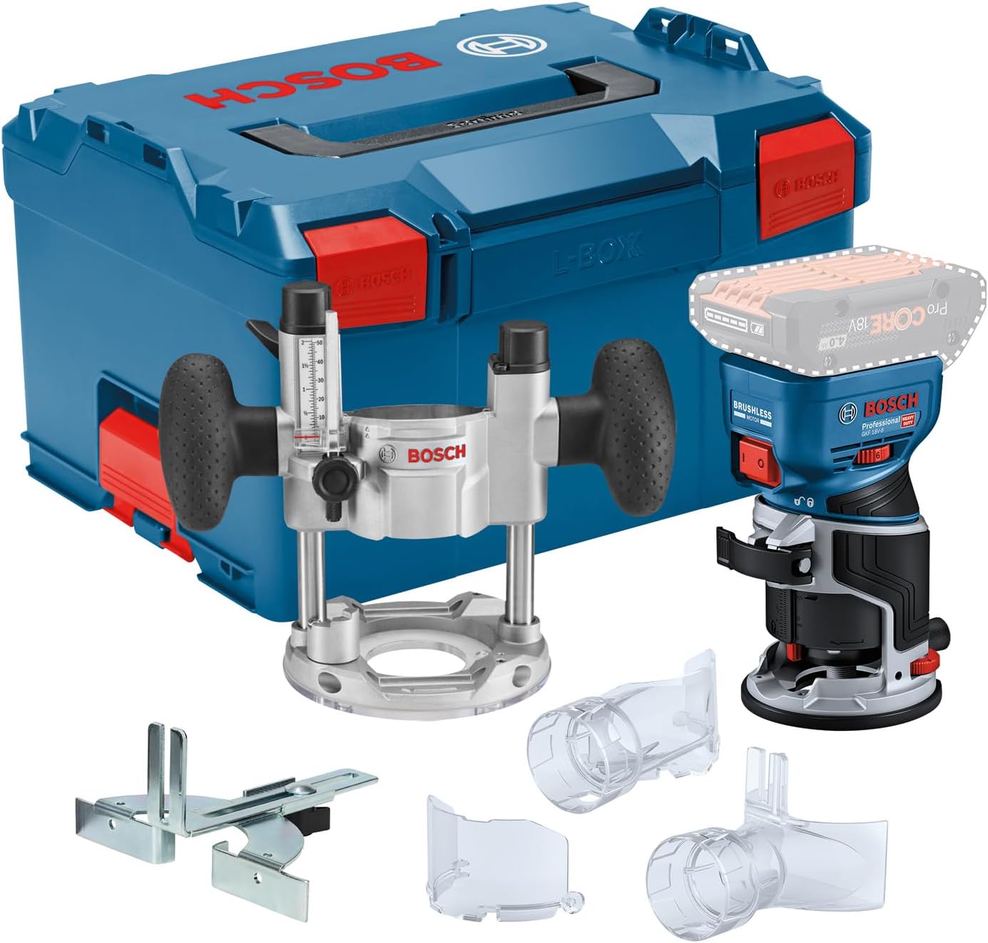 Bosch professional 18v system sladdlös överfräs gkf 18v-8 
