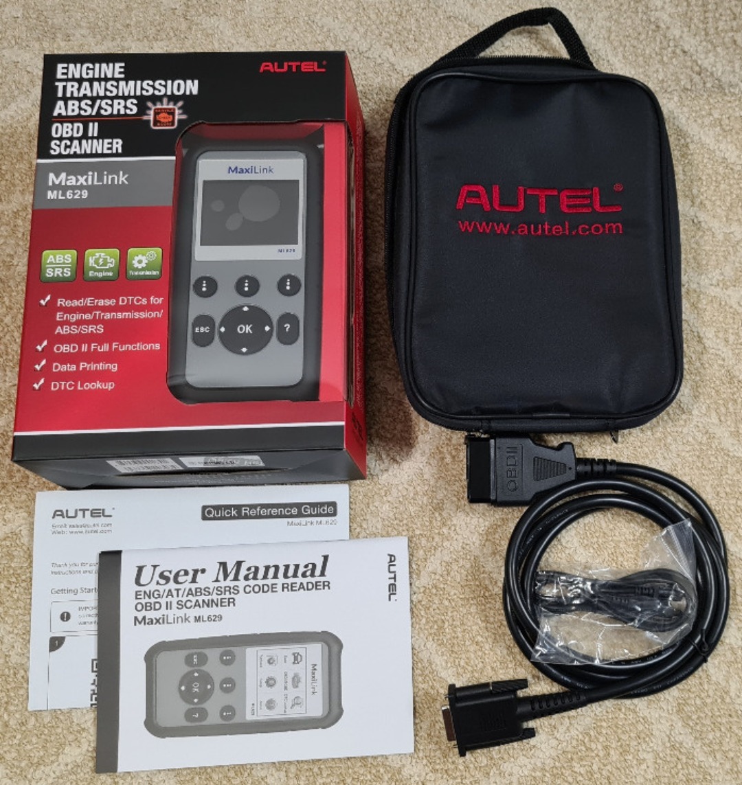 Autel maxilink ml629 felkodsläsare obd2