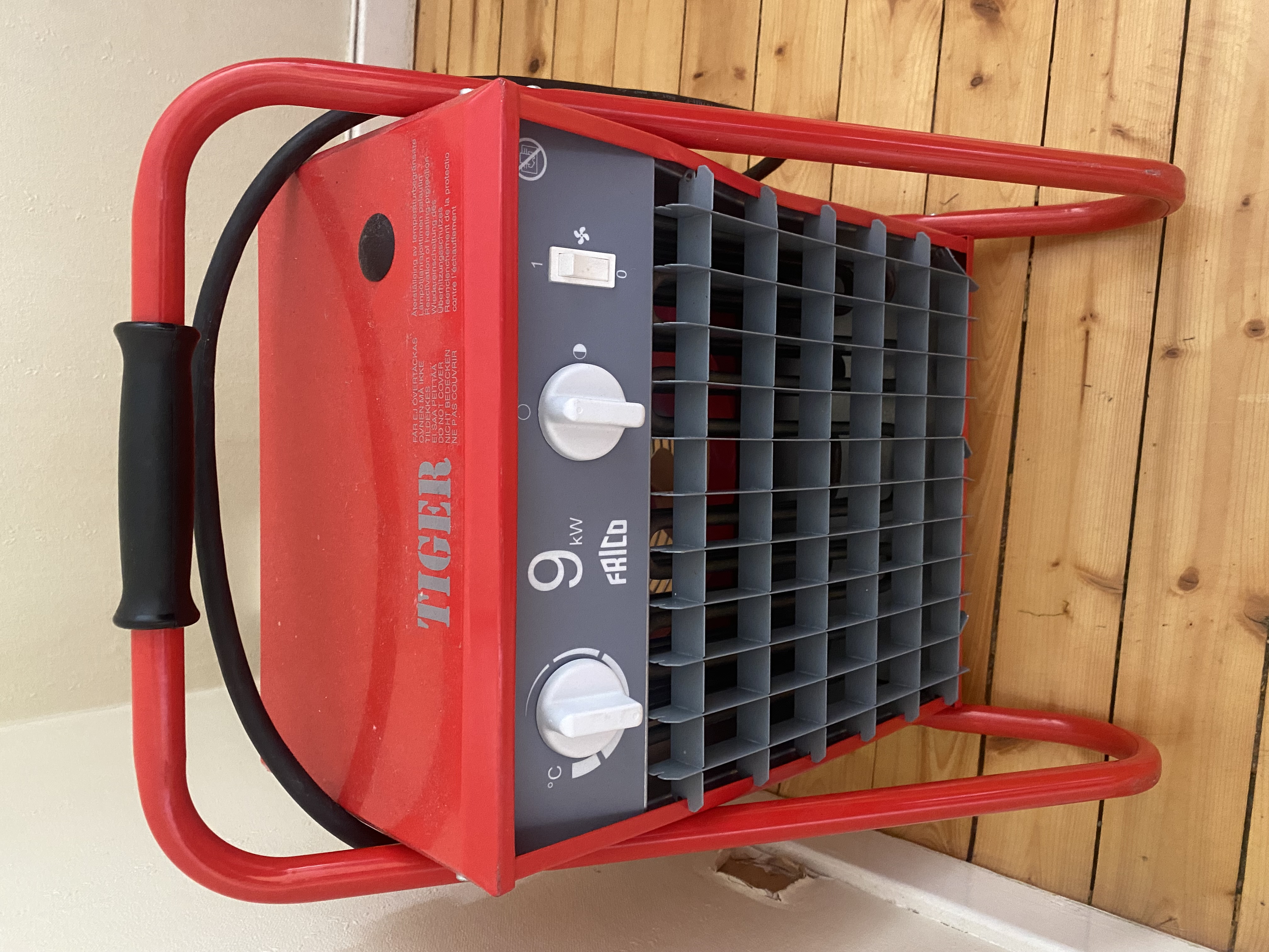 Vifteovn frico tiger 9 kw