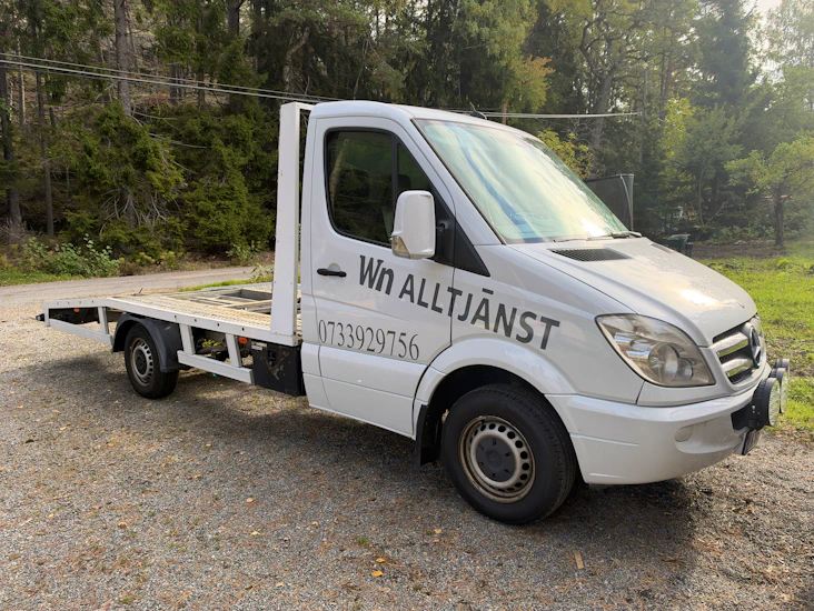Mercedes biltransport 1400kg b-kort