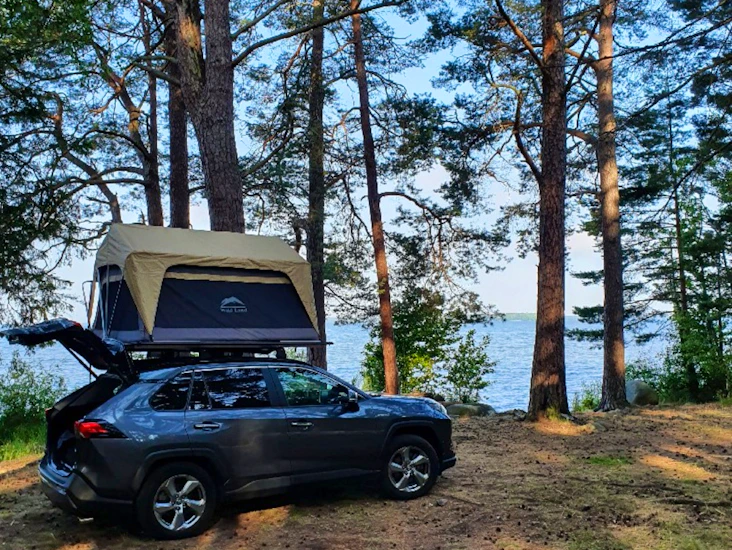 Taktält 4 pers hard case