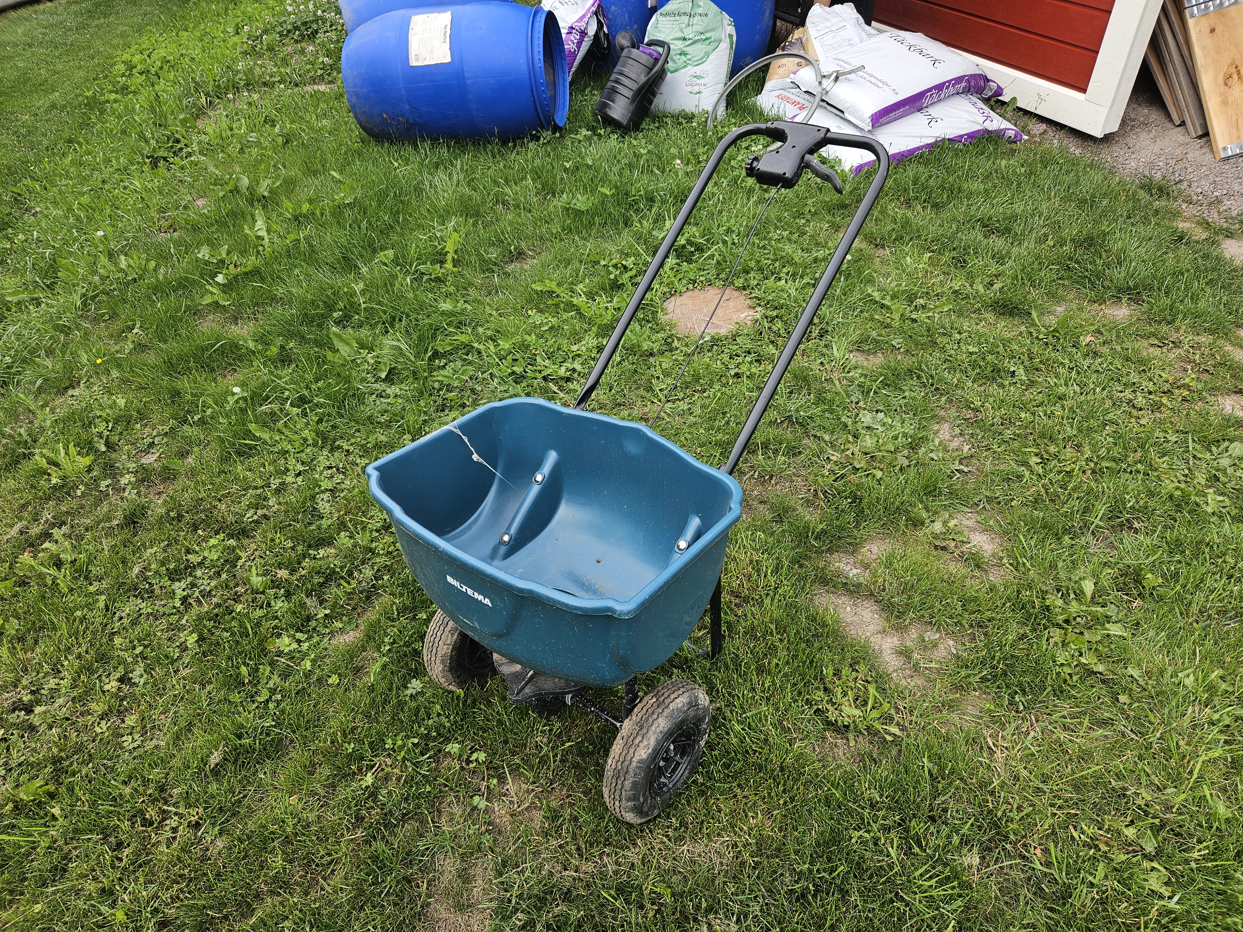 Stor universalspridare, 20 kg.