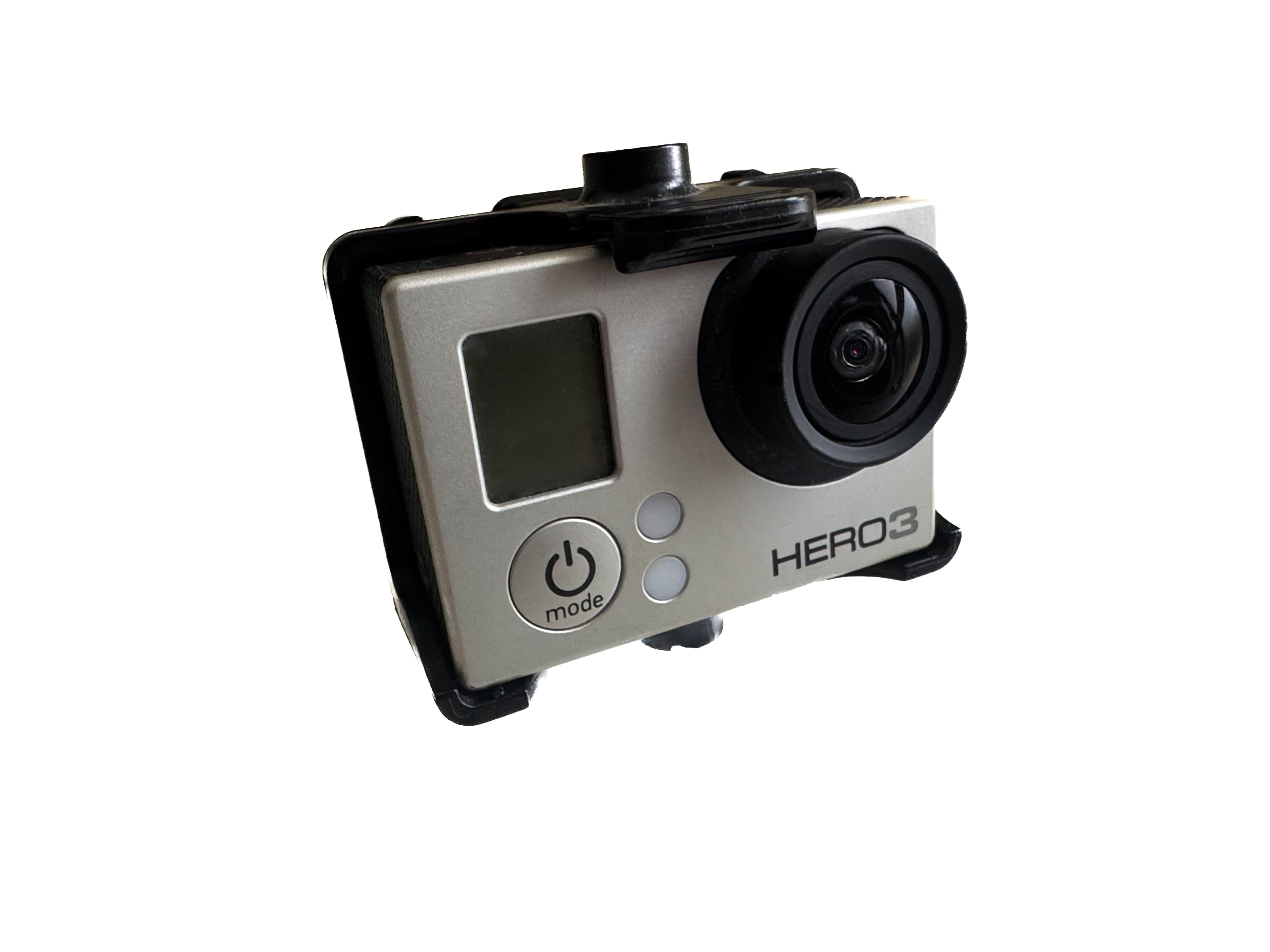 Frame case backpack clip for gopro hero3