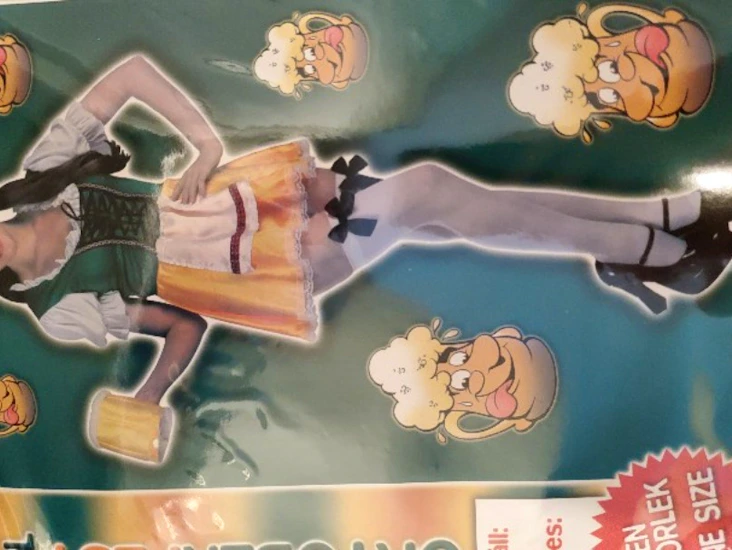 Klänning för oktoberfest