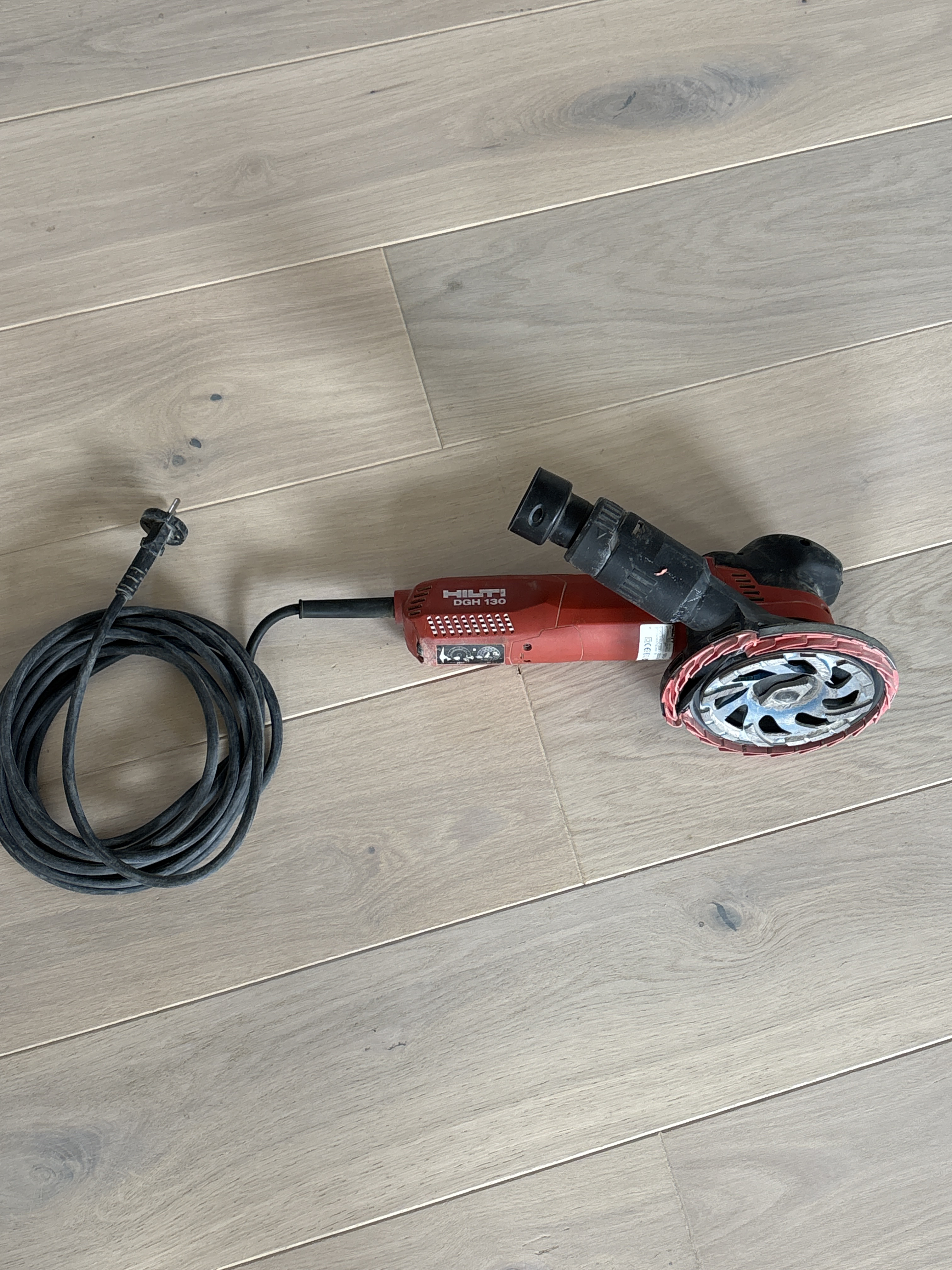 Betongslip hilti dgh 130  | slipa betong & väggar effektivt