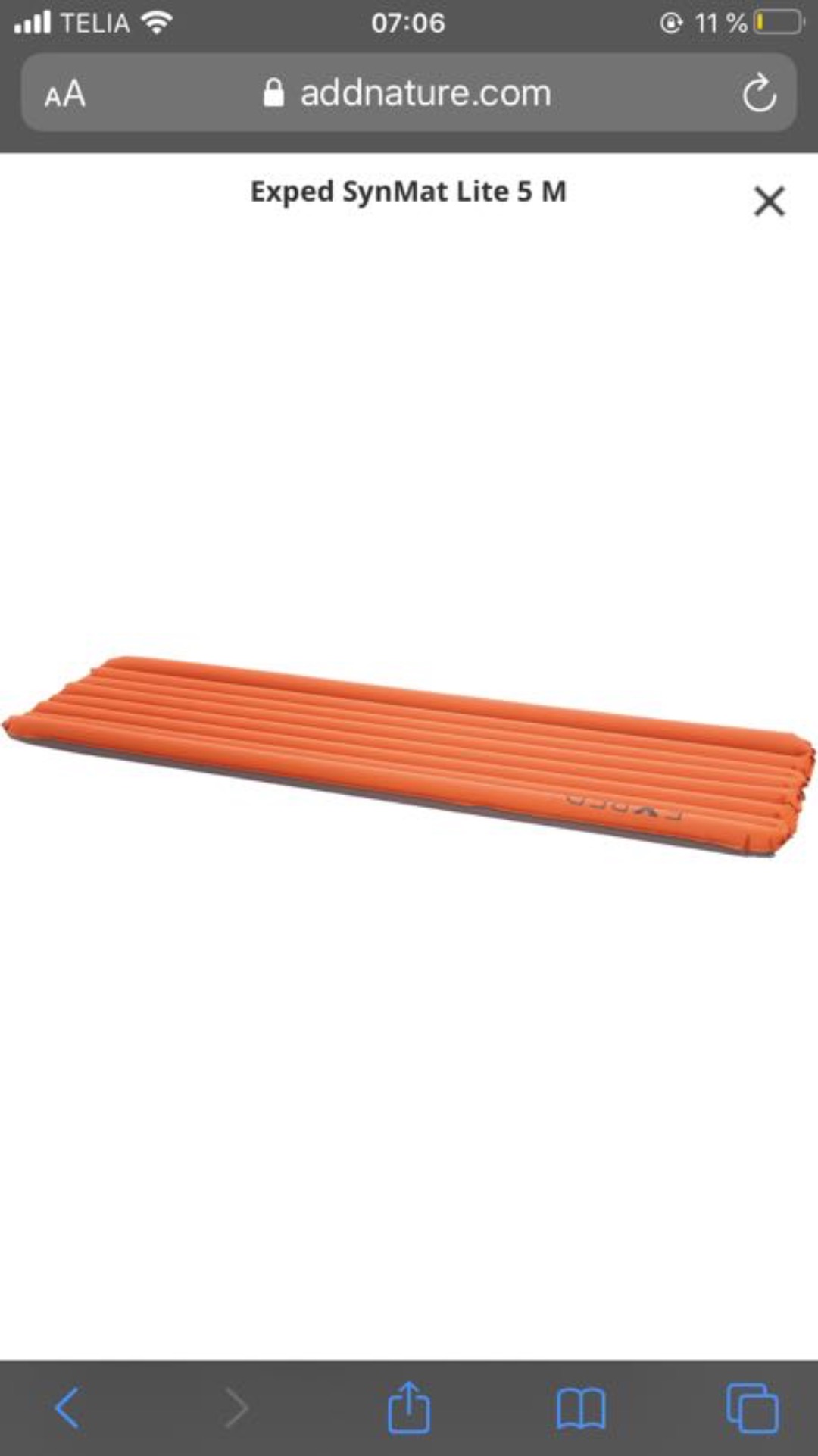 Synmat lite 5m plus schnozzle bag