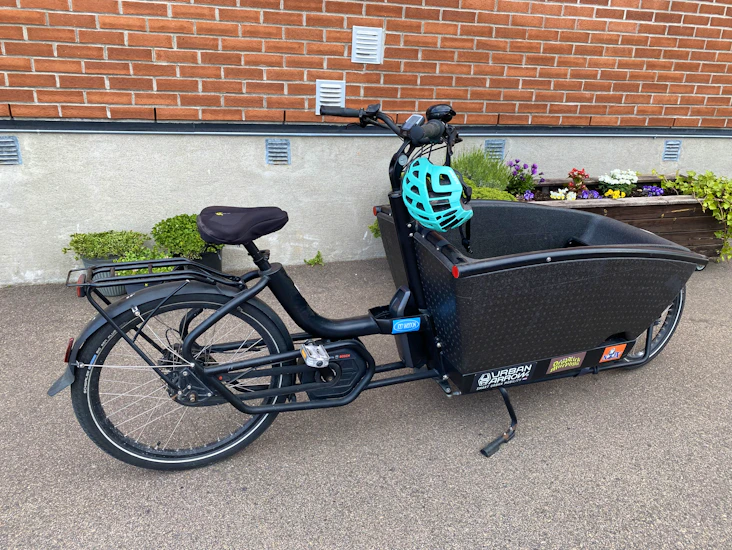 Urban arrow familie, lastesykkel, kassesykkel