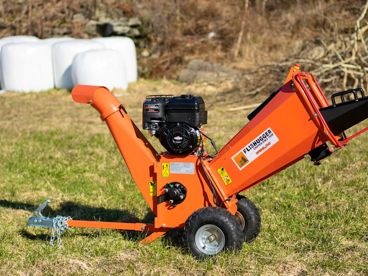 Bensindreven flishugger kapasitet 5-8cm