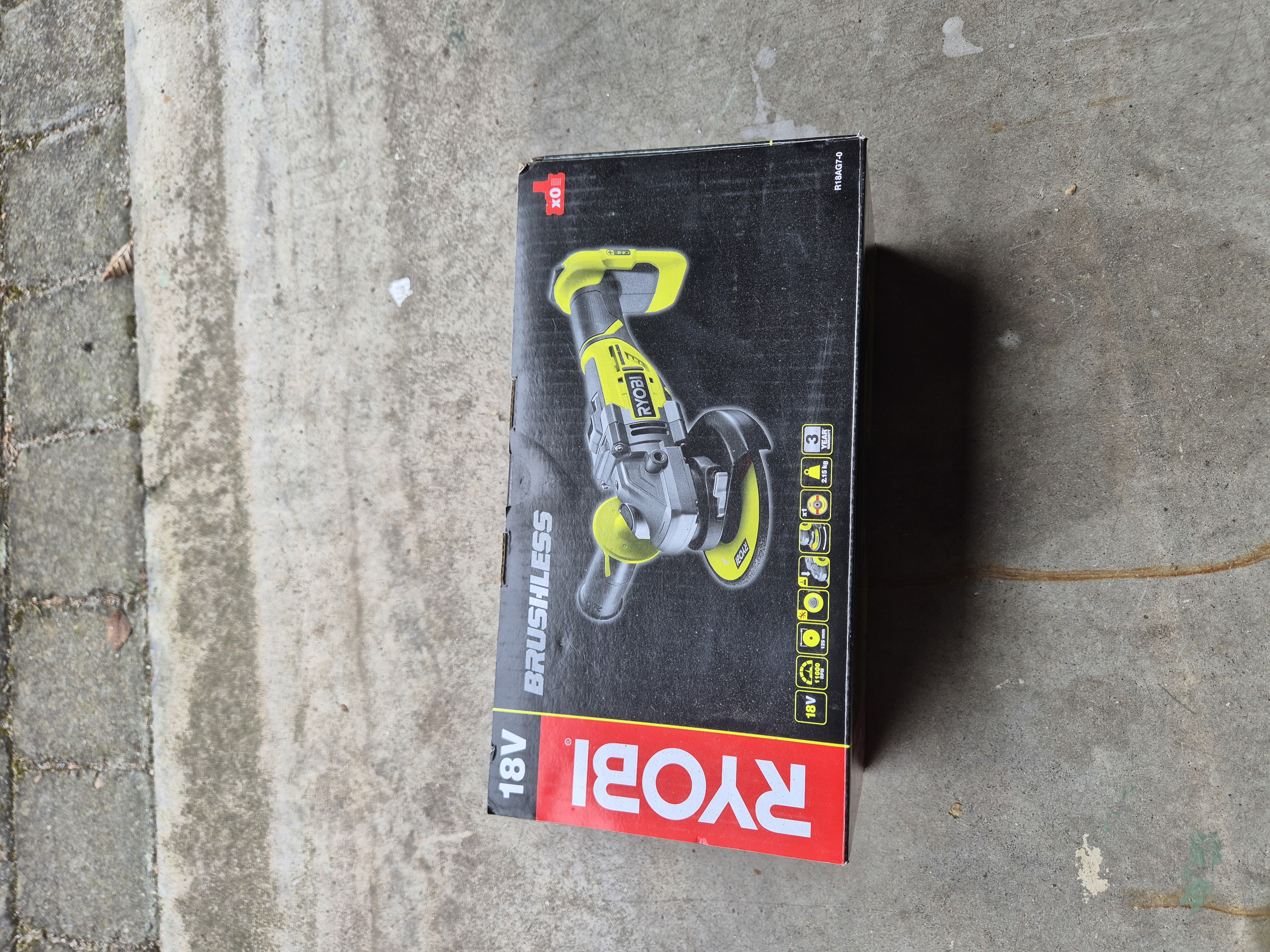 Ryobi 18v vinkelslip