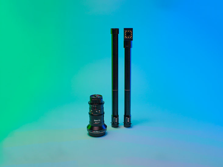 Astrhori 28mm f13 macro probe linse, rett og 90°, ef-mount