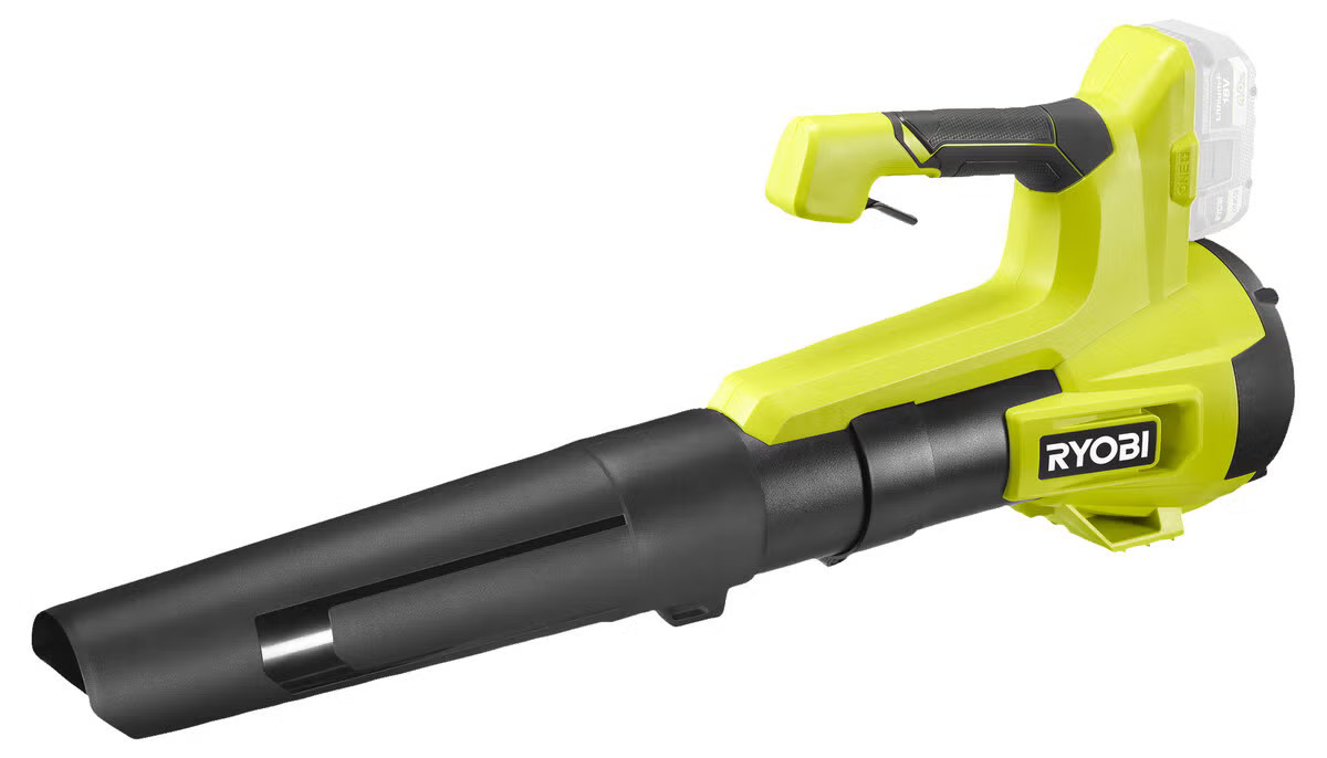 Ryobi løvblåser med batteri og lader