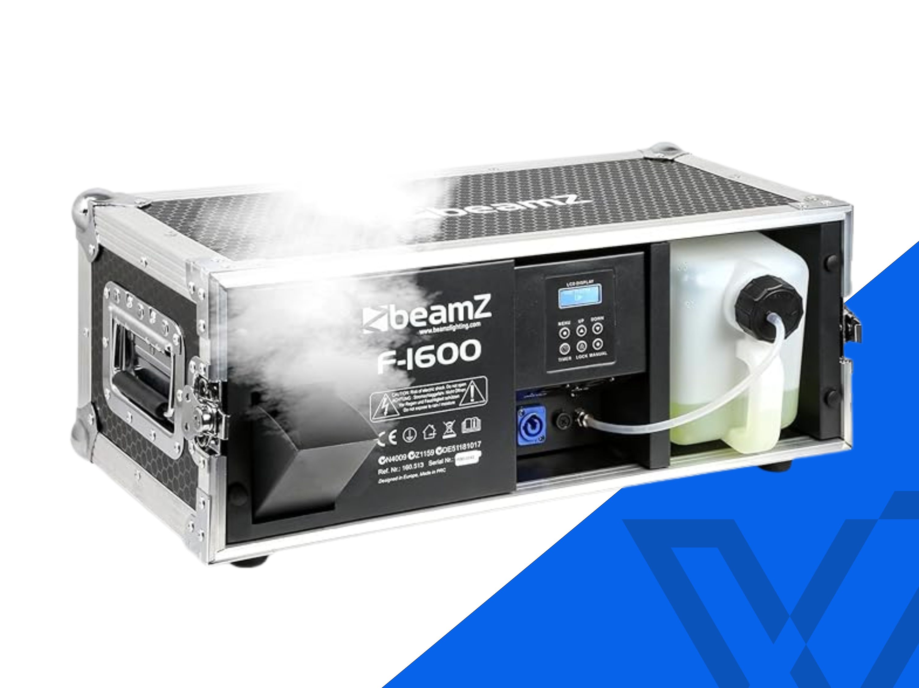 Beamz f1600 pro dmx haze machine