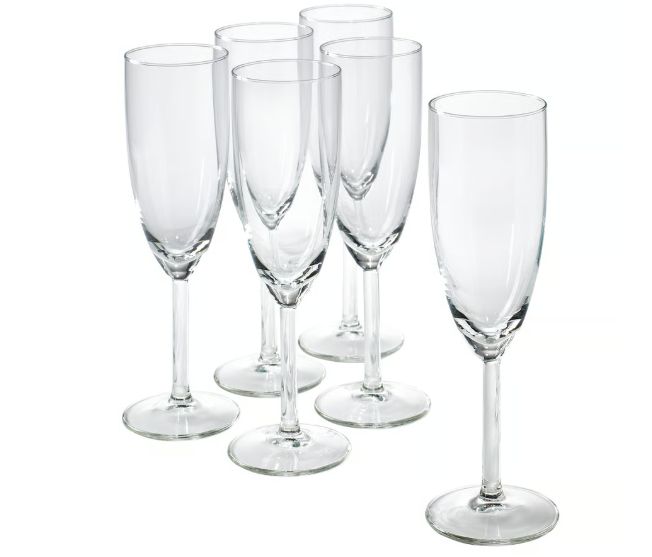 35 champagneglas – perfekt för fest & större sällskap