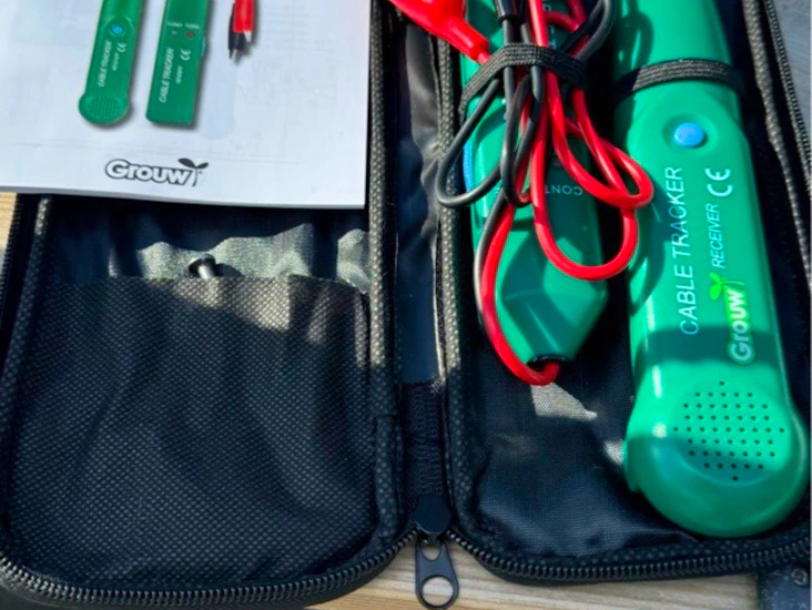 Avbrottssökare avgränsningskabel