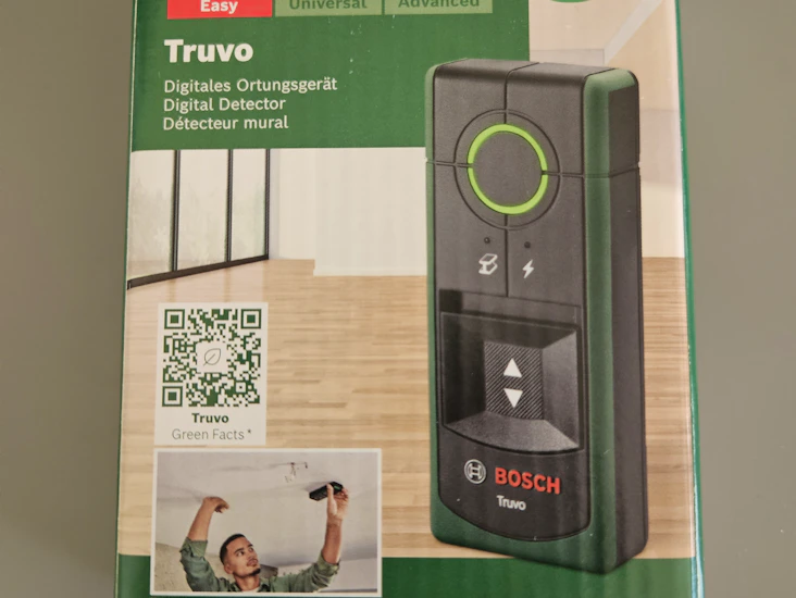 Bosch truvo digital multidetektor med ljus och ljud